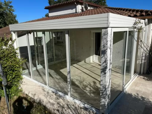 Installation de véranda sur mesure à Moissac, Nègrepelisse, Alu Project