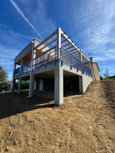 Installation de garde-corps sur mesure à Montech, Nègrepelisse, Alu Project