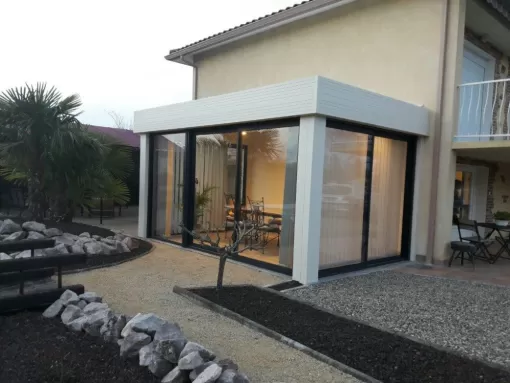 Installation d’une véranda en aluminium à Castelnau-d’Estrétefonds, Nègrepelisse, Alu Project