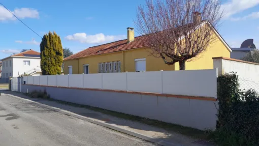 Installation d’une clôture de maison à Cahors, Nègrepelisse, Alu Project
