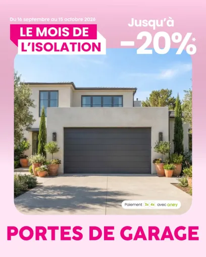 Porte de garage isolante à Nègrepelisse, Nègrepelisse, Alu Project