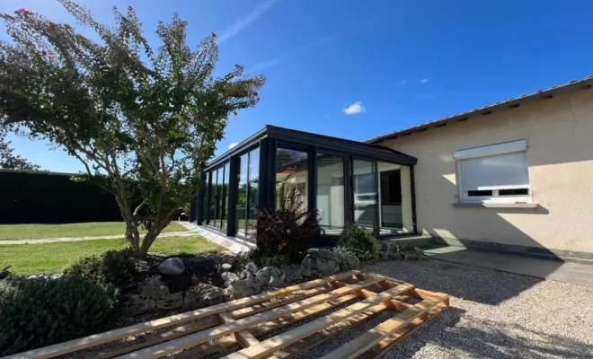 Installation de véranda sur mesure à Bressols, Nègrepelisse, Alu Project