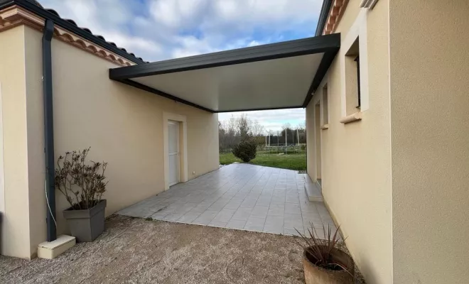 Travaux de création de pergolas, Nègrepelisse, Alu Project