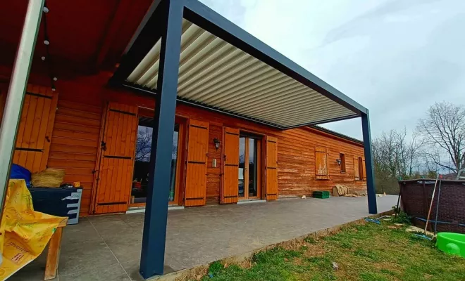 Travaux de création de pergolas, Nègrepelisse, Alu Project