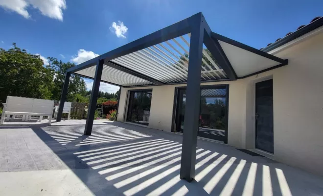 Travaux de création de pergolas, Nègrepelisse, Alu Project