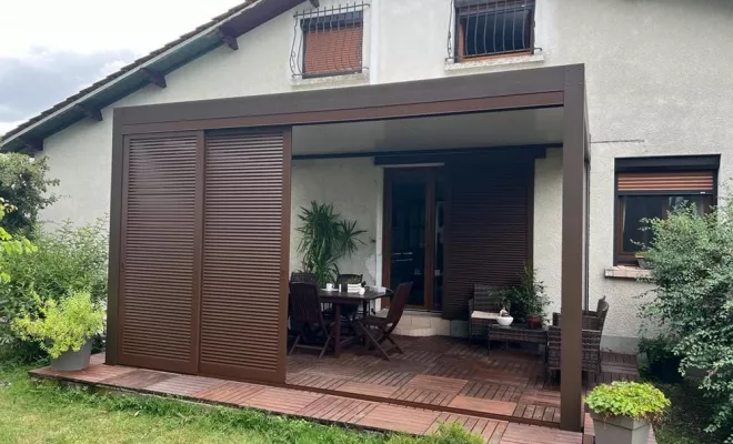 Travaux de création de véranda, Nègrepelisse, Alu Project