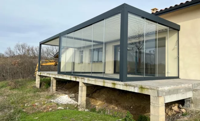 Travaux de création de véranda, Nègrepelisse, Alu Project