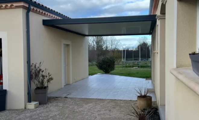 Installation de votre pergola entre deux murs, Nègrepelisse, Alu Project